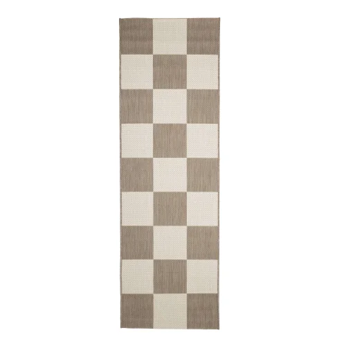Homemaker Natural Chequer Runner Rug - 120 x 170 Image 5