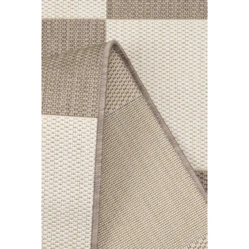 Homemaker Natural Chequer Runner Rug - 120 x 170 Image 4