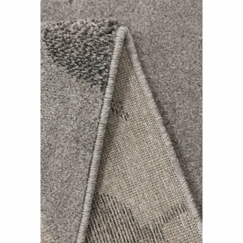 Homemaker Grey Leaf Design Rug - 120 x 170 Image 3