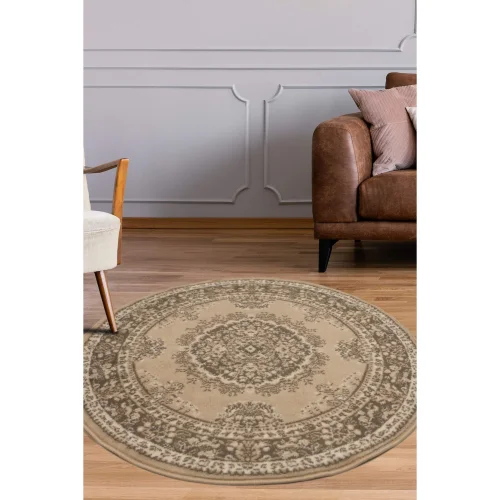 Homemaker Traditional Natural Round Rug - 80 x 150 Image 1