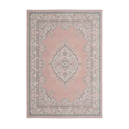 Homemaker Pink Traditional Rug - 80 x 150 Image 4