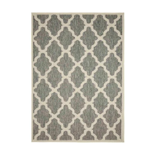 Homemaker Steel Trellis Gel Flatweave Runner Rug - 60 X 180 Image 5