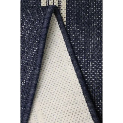Homemaker Gel Backed Navy Border Rug - 160 X 230 Image 4