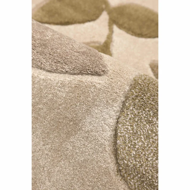 Homemaker Green Leaf Design Rug