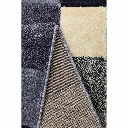 Homemaker Blue Blocks Rug - 60 X 200 Image 3