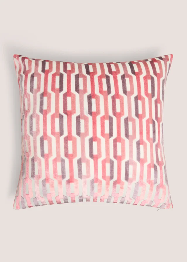 Pink Chain Cushion