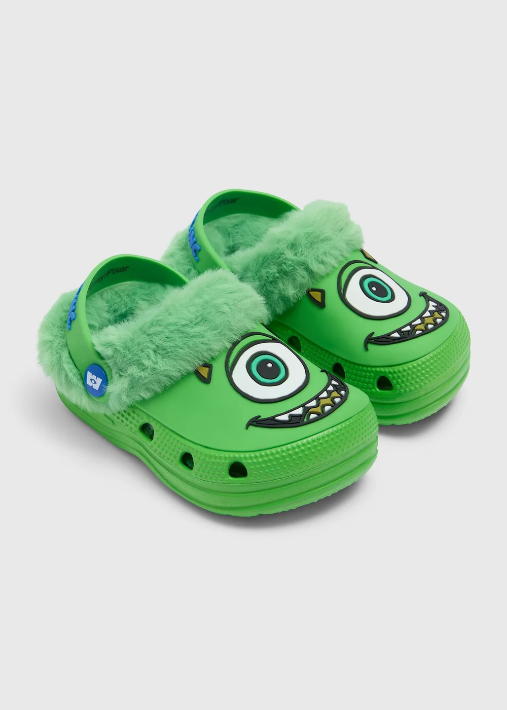 Monsters Inc Boys Green Mike Wazowski Clogs (Younger 4/5-12/13) - Size 4 -5 infants Image 1