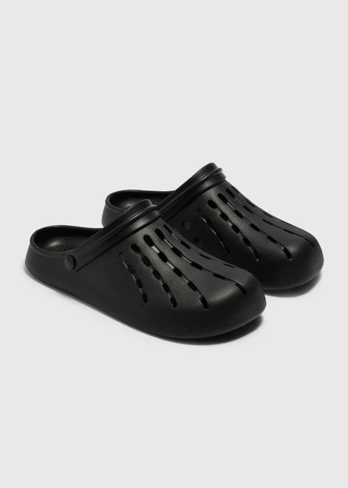 Black Basic Clogs - 9 Image 1