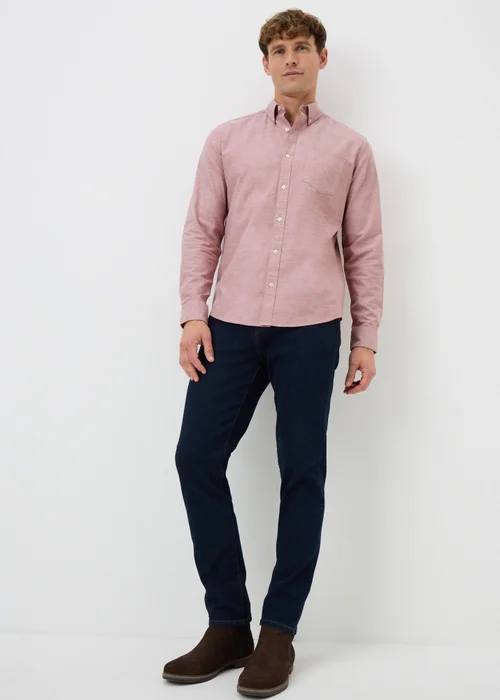 Mauve Oxford Chambray Shirt - 3XL Image 1