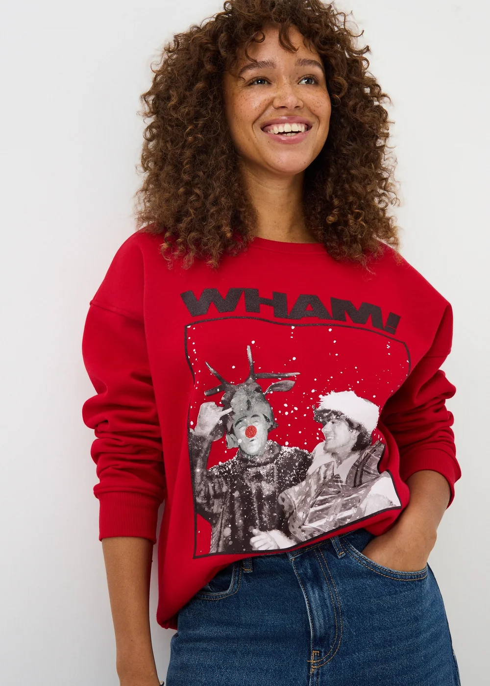Red Wham Sweatshirt - S Image 1