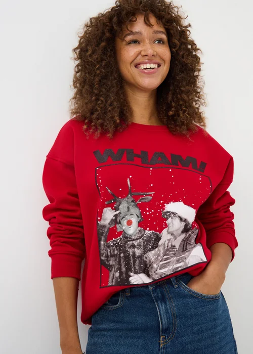 Red Wham Sweatshirt - S Image 1