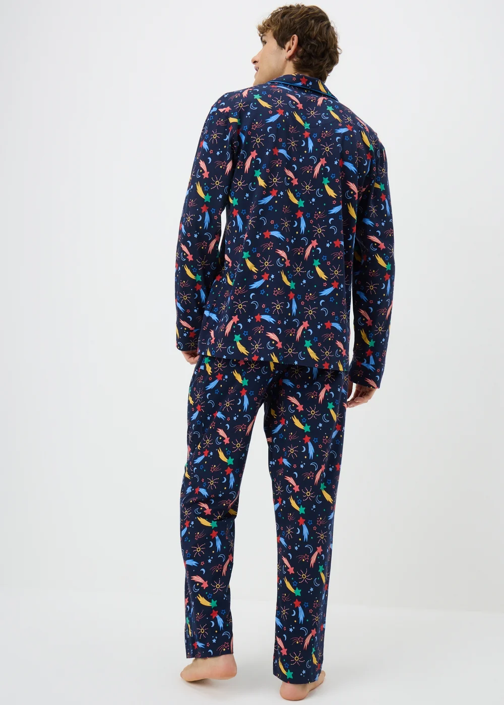 Alder Hey Adult Unisex Navy Traditional Pyjama Set - Extra small Image 5