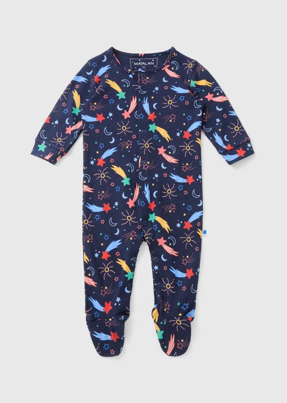 Alder Hey Baby Navy Sleepsuit (Newborn-23mths) - Age 0 - 3 Months Image 2