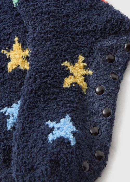 Alder Hey 2 Pack Kids Navy Socks (Younger 6-Older 6.5) - 4-6.5 Image 2
