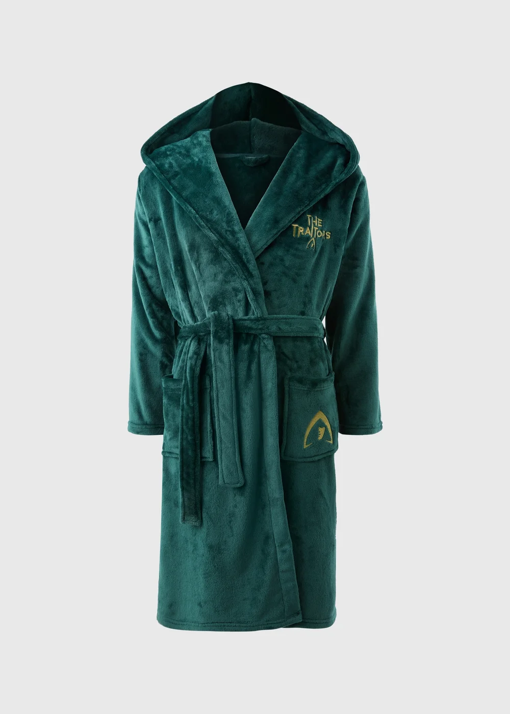 Green Traitors Dressing Gown - Extra small | Matalan Green Traitors Dressing Gown - Extra small | Matalan