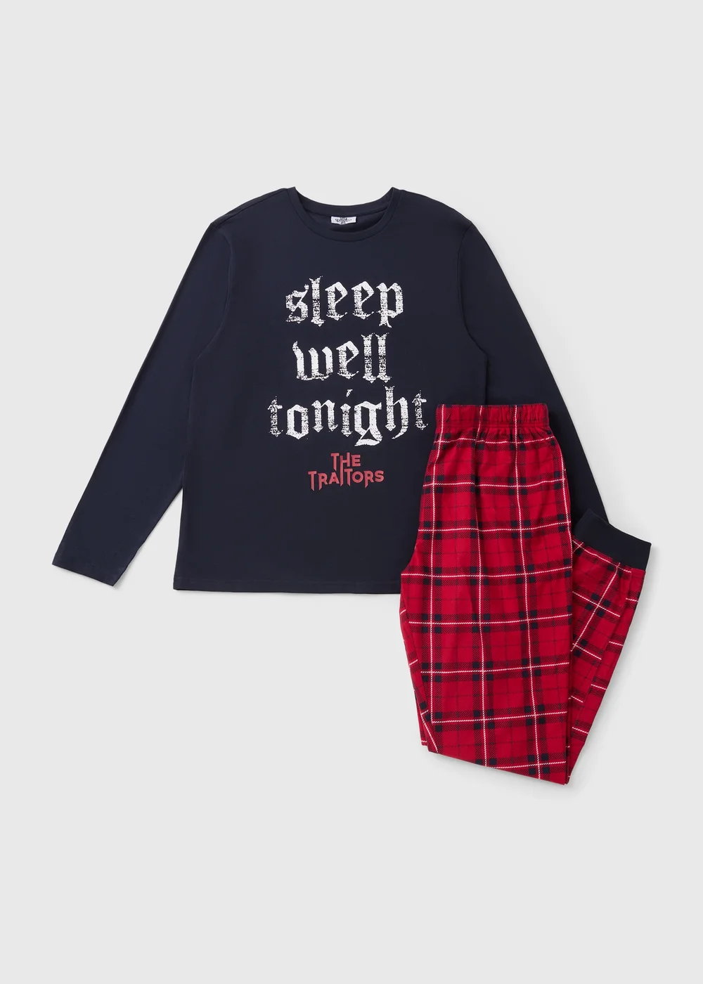 Traitors Black Pyjama Set - Extra small Image 2