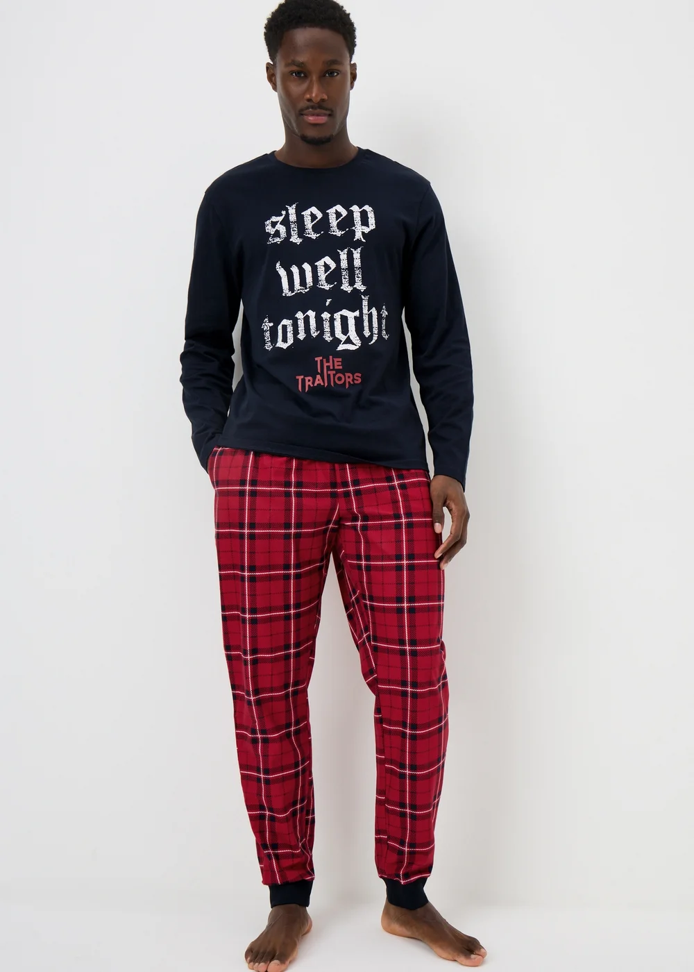 Traitors Black Pyjama Set - Extra small Image 1