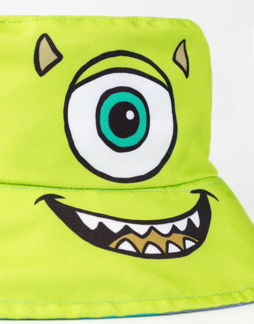 Disney Monsters Inc. Multi Reversible Sulley & Mike Bucket Hat - One Size Image 3
