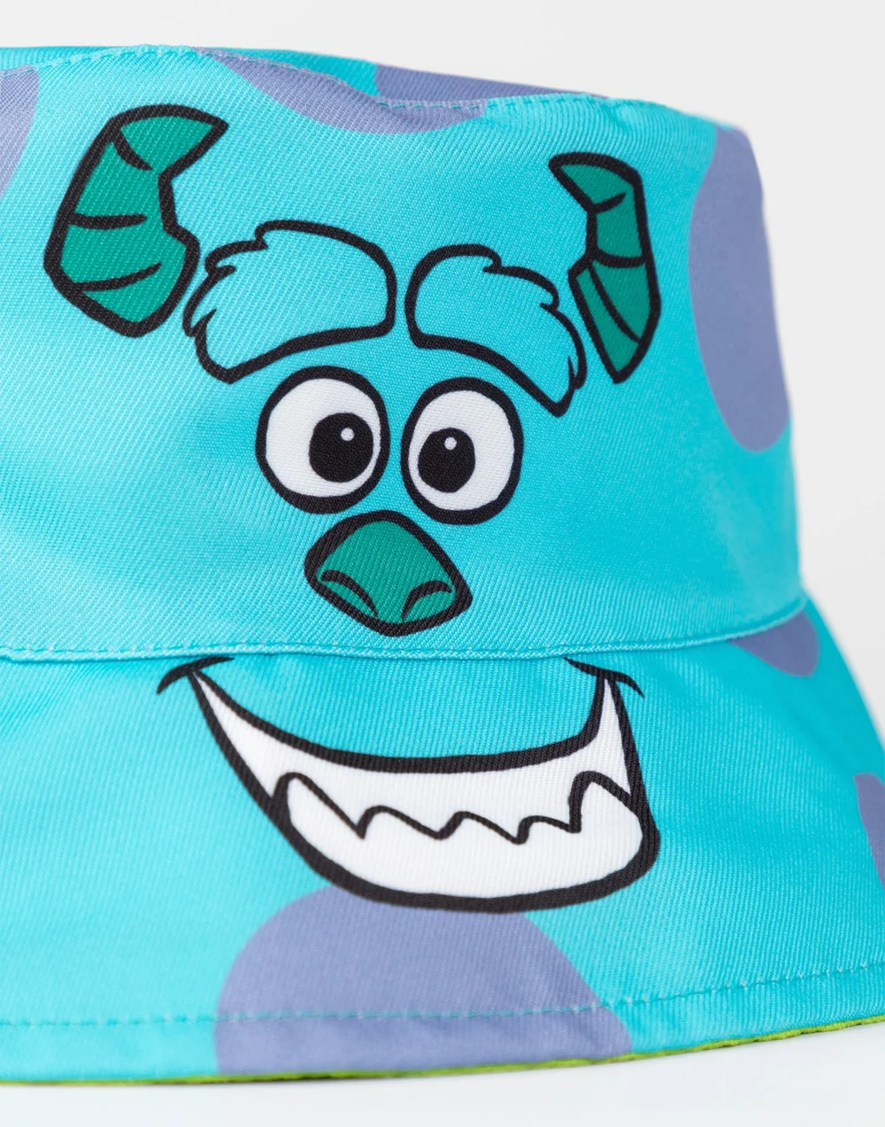 Disney Monsters Inc. Multi Reversible Sulley & Mike Bucket Hat - One Size Image 4