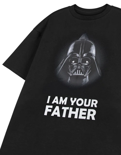 Vanilla Underground Star Wars Black Darth Vader I Am Your Father T Shirt - 2XL Image 5
