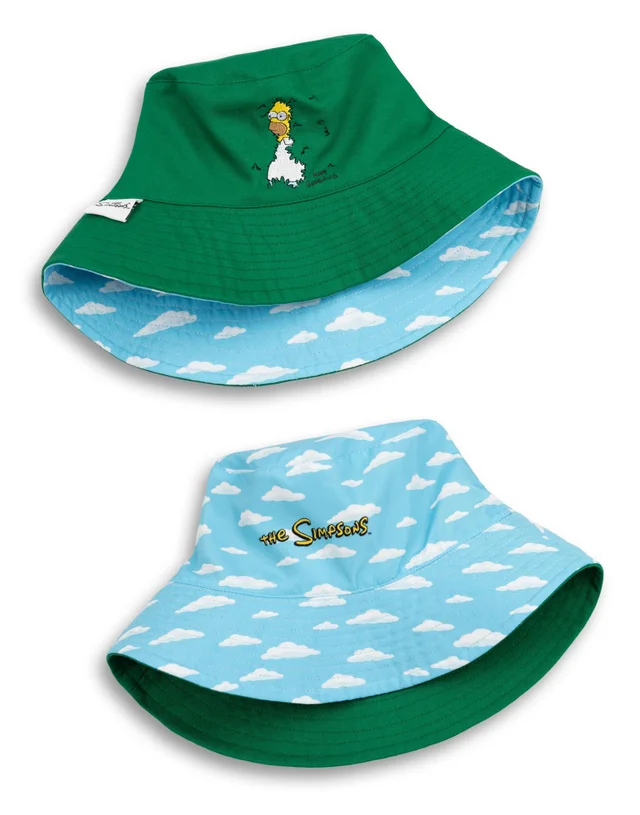 Vanilla Underground The Simpsons Reversible Homer Bush Meme Bucket Hat