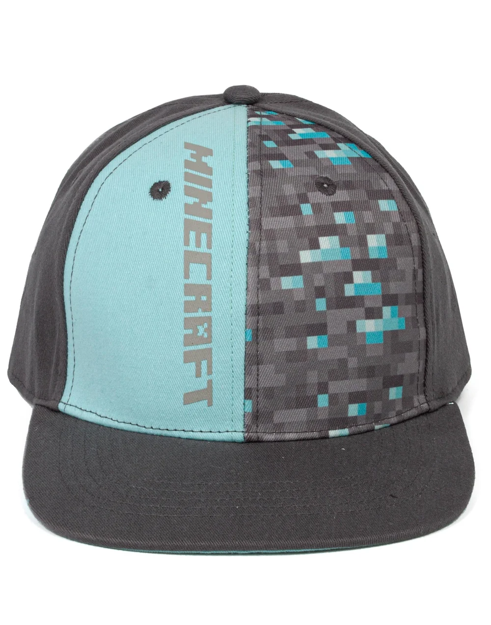 Vanilla Underground Minecraft Diamond Ore Kids/Youth Snapback Cap - M/L Image 2