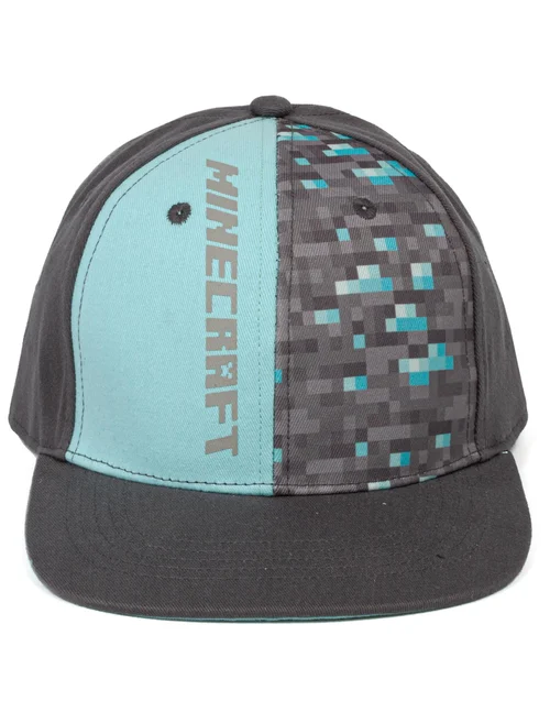 Vanilla Underground Minecraft Diamond Ore Kids/Youth Snapback Cap - M/L Image 2