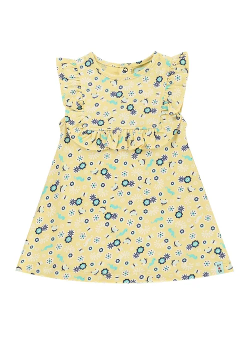 Lilly & Sid Multicoloured Sea Floral Print Top & Pant Set (0- 24 Months) - 0-3 months Image 3