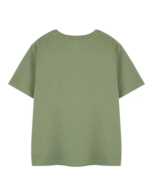Star Wars Khaki The Mandalorian Grogu Kids T Shirt (3-14 Years) - 11-12 Yrs Image 2