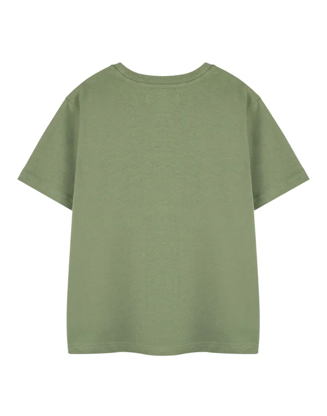 Star Wars Khaki The Mandalorian Grogu Kids T Shirt (3-14 Years)