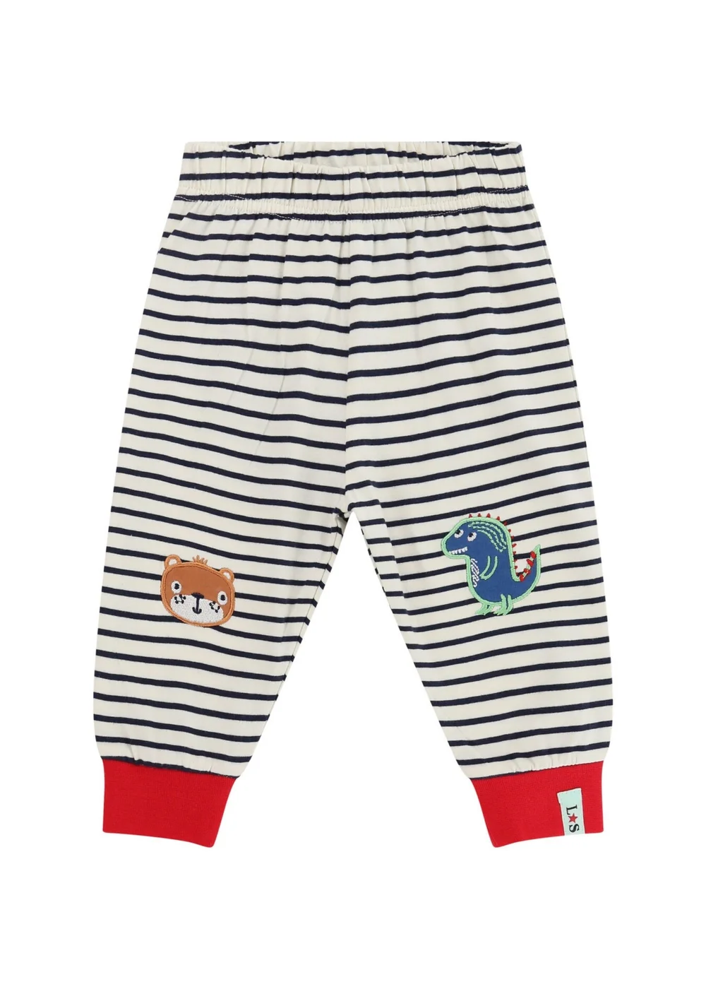 Lilly & Sid Multicoloured Dinosaur Print Top & Jogger Set (0- 24 Months) - 0-3 months Image 4