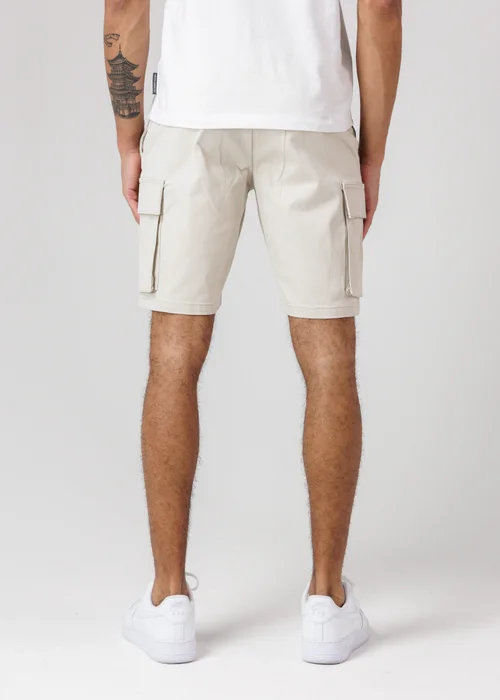 French Connection Navy Cotton Cargo Shorts 2 Pack - L Image 3