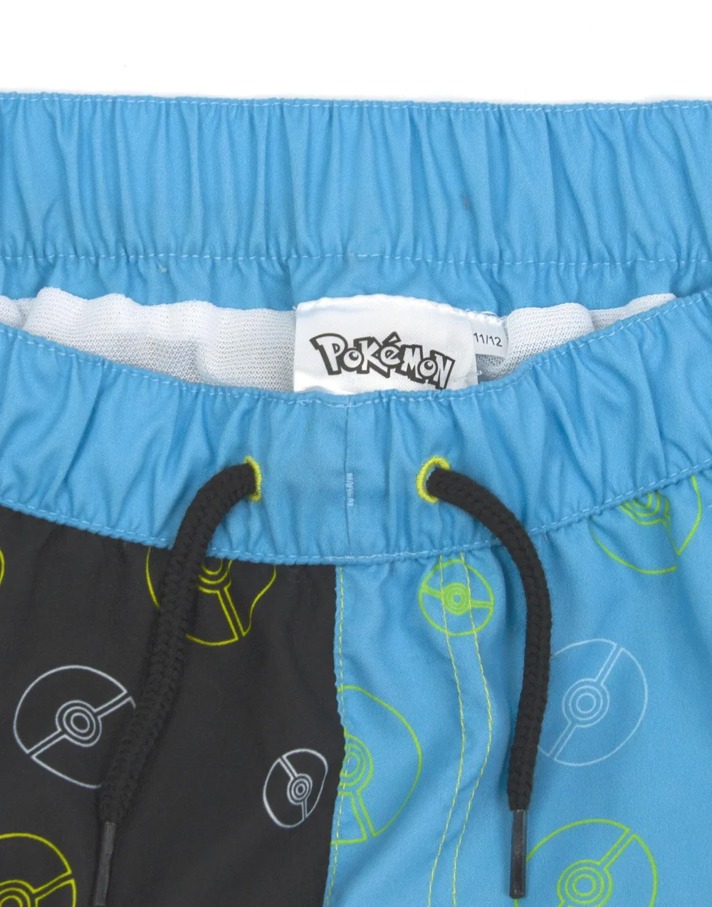 Pokemon Pikachu & Pokeball Kids Blue Swim Shorts (4-12 Years) - Age 7-8 Years Image 5