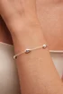 Simply Silver Sterling Silver 925 Polished Nugget Orb Bracelet - One Size Image 3