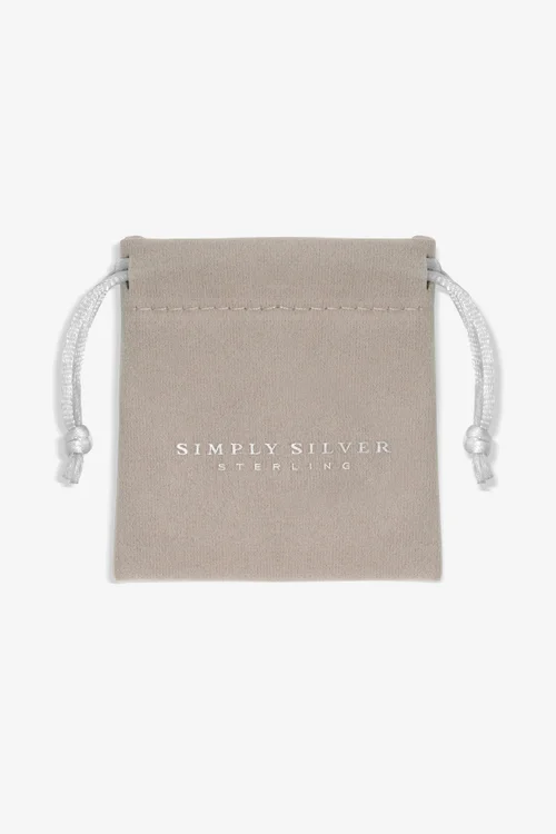 Simply Silver Sterling Silver 925 Polished Nugget Orb Bracelet - One Size Image 4