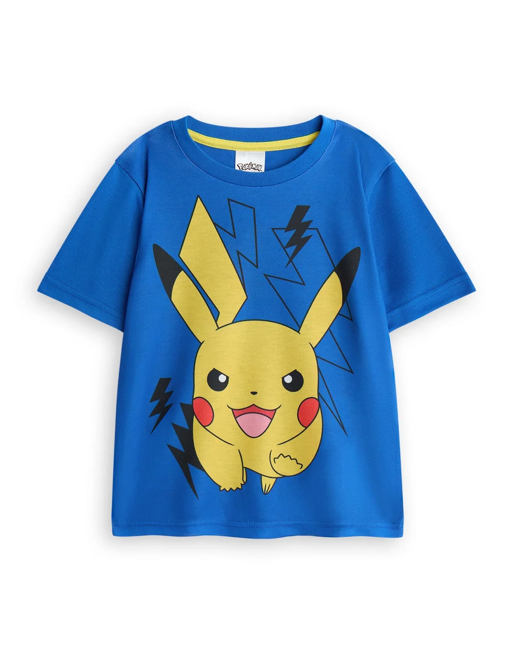 Vanilla Underground Pokemon Pikachu Kids Blue Shortie Pyjamas (3-10 Years) - Age 7-8 Years Image 3