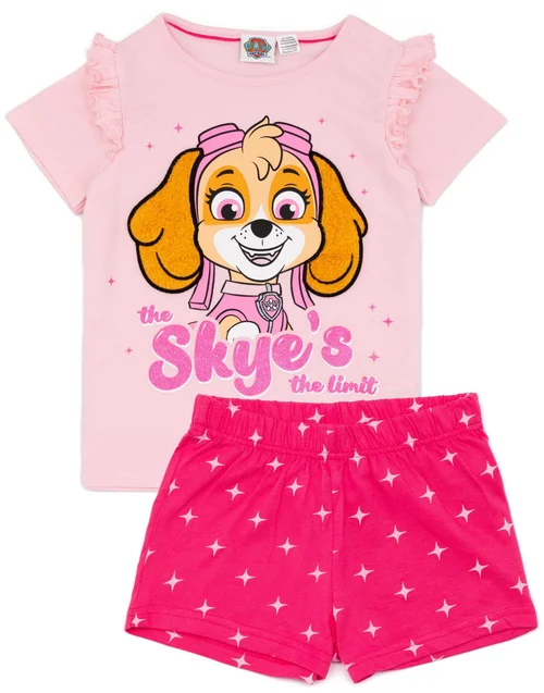 Vanilla Underground Paw Patrol Skye Kids Shortie Pyjamas (12 Months-6 Years) - Age 2-3 Years Image 1