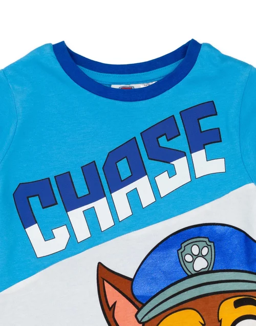 Vanilla Underground Paw Patrol Chase Kids Shortie Blue Pyjamas (12 Months-6 Years) - Age 4-5 Years Image 4