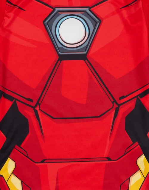Vanilla Underground Marvel Iron Man Kids Shortie Pyjamas (2-8 Years) - Age 6-7 Years Image 2