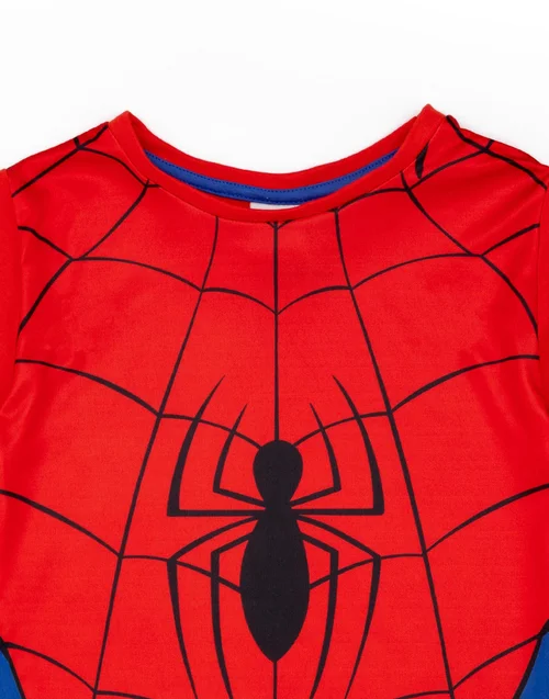 Vanilla Underground Marvel Spiderman Kids Shortie Pyjamas (2-8 Years) - Age 2-3 Years Image 3