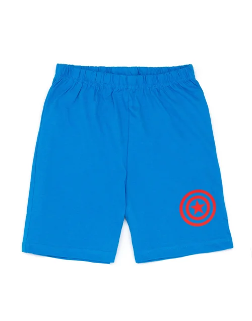 Vanilla Underground Marvel Captain America Kids Shortie Pyjamas (2-8 Years) - Age 2-3 Years Image 4