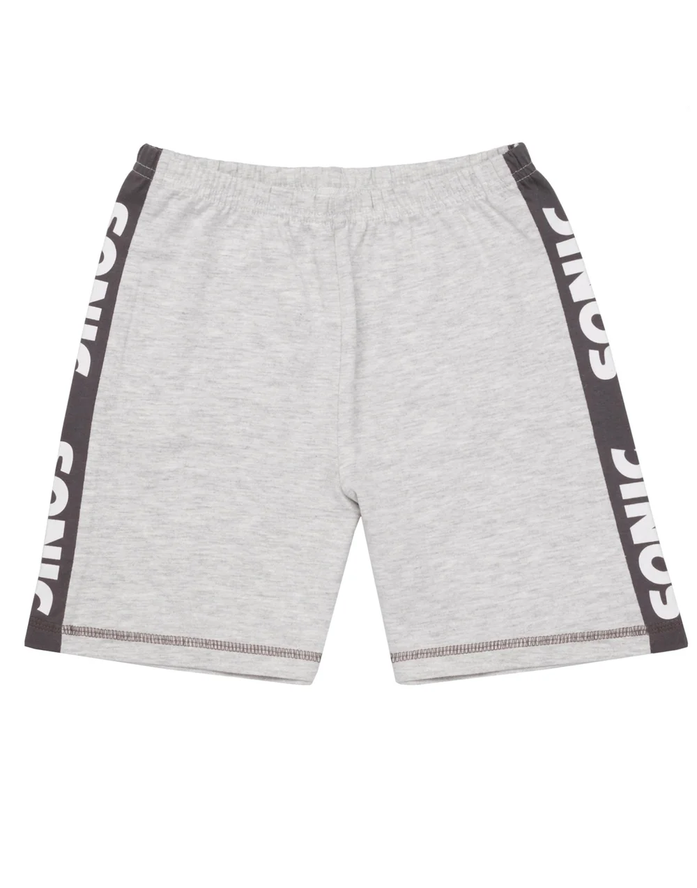Vanilla Underground Sonic The Hedgehog Grey Kids Shortie Pyjamas (4-12 Years) - Age 6-7 Years Image 5