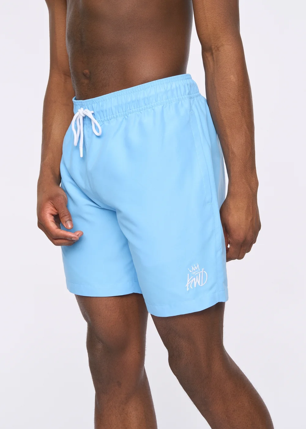 Kings Will Dream Sky Blue Crosby Swim Shorts - Small Image 3