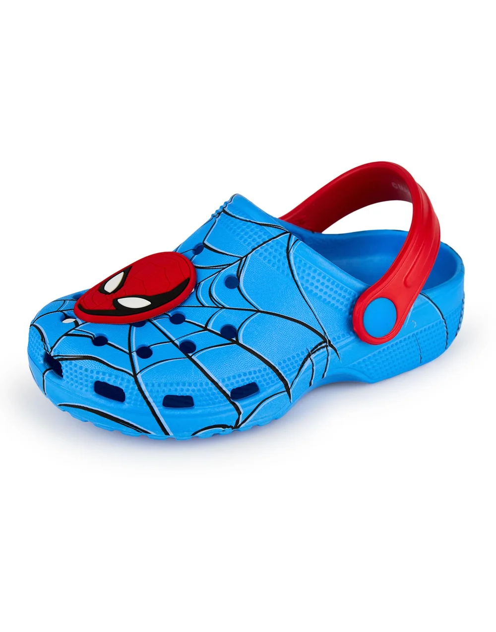 Vanilla Underground Marvel Spiderman Kids Blue Clogs (Younger 6-12 Older) - Size 6 Infants Footwear Image 1