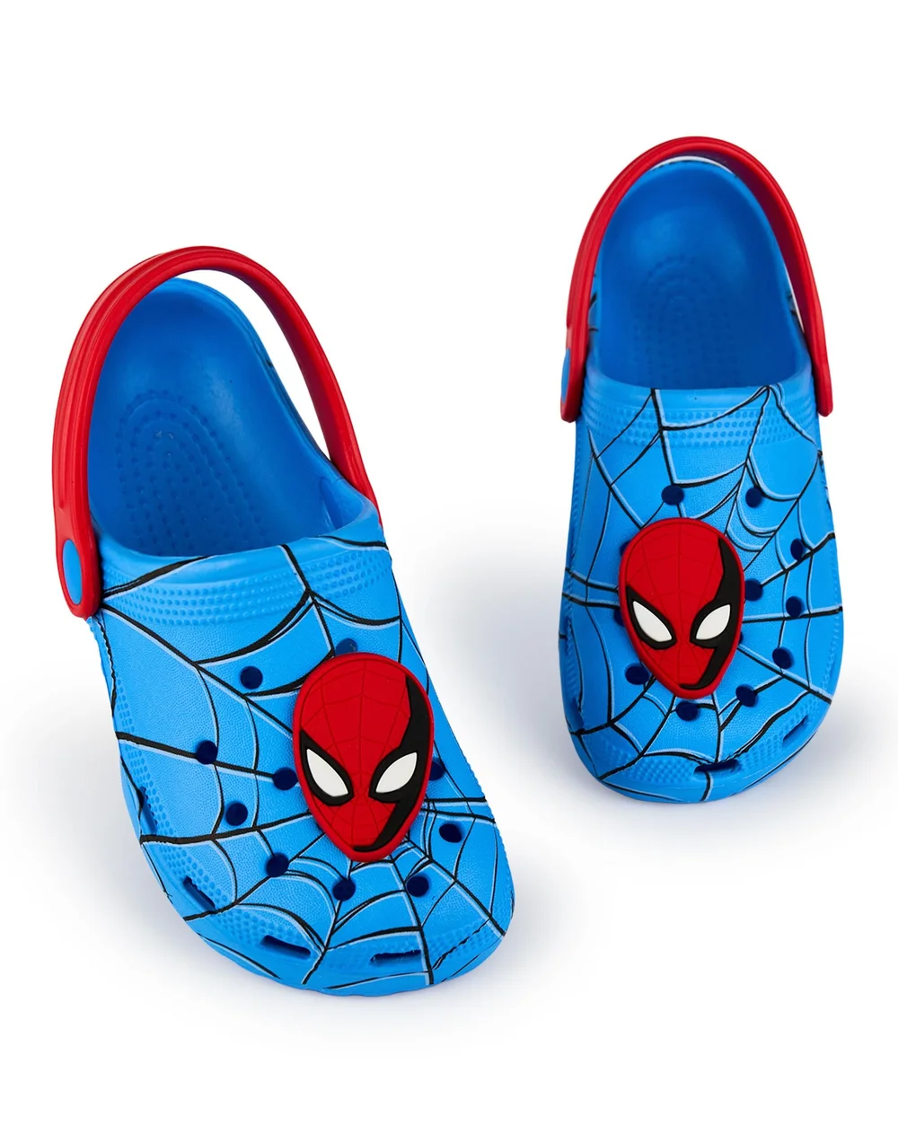 Vanilla Underground Marvel Spiderman Kids Blue Clogs (Younger 6-12 Older) - Size 6 Infants Footwear Image 5