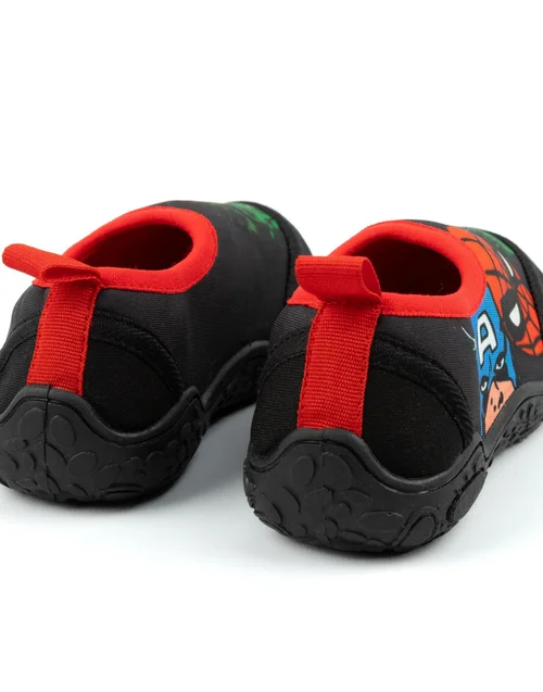 Marvel Avengers Kids Swim Black Shoes (Younger 6-12 Older) - 7 Infants Image 4