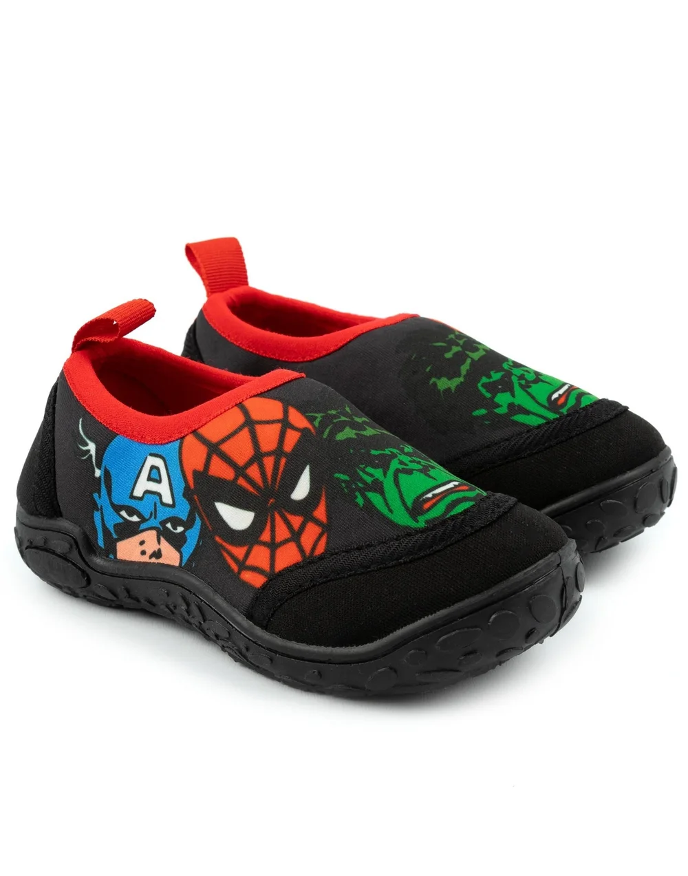 Marvel Avengers Kids Swim Black Shoes (Younger 6-12 Older) - 7 Infants Image 3