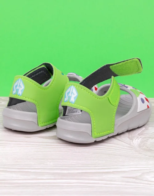 Toy Story Buzz Lightyear Kids Grey Sandals (Younger 6-12 Older) - 11 Infants Image 3