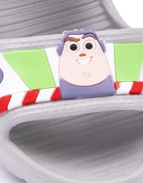 Toy Story Buzz Lightyear Kids Grey Sandals (Younger 6-12 Older) - 11 Infants Image 4
