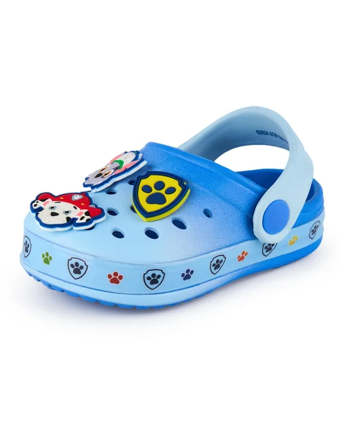 Vanilla Underground Paw Patrol Kids Blue Clogs (Younger 6-12 Older) - Size 6 Infants Footwear Image 1